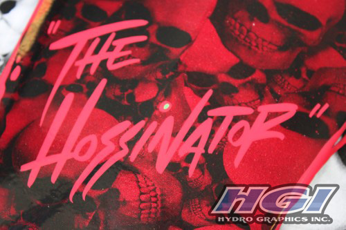 Hossinator ATV with two color Skullz HydroSkin® finish.